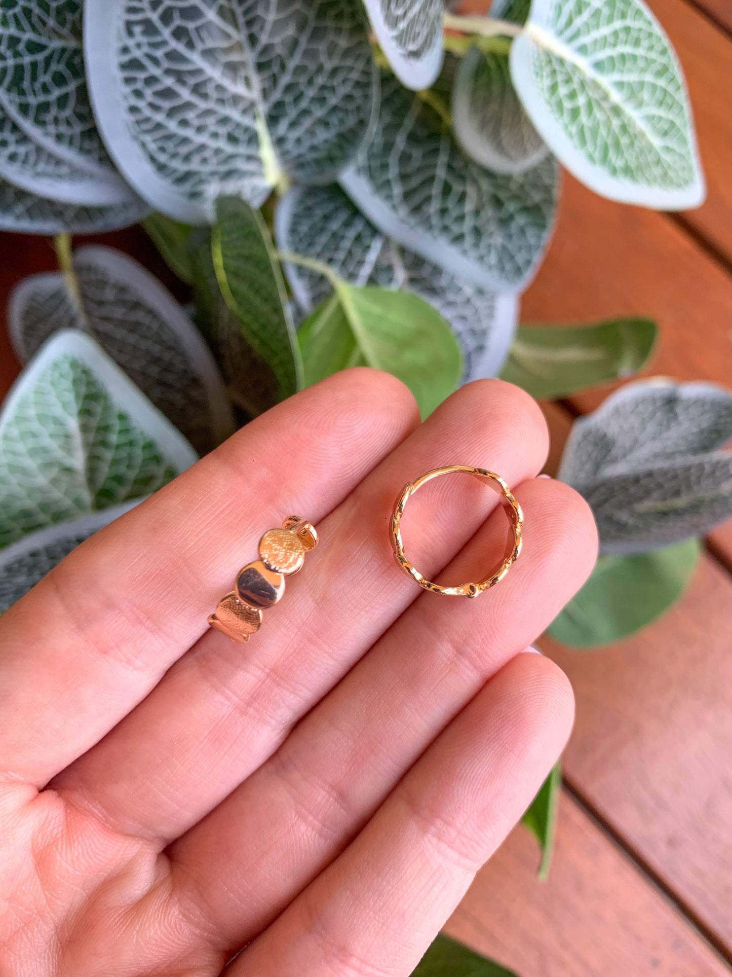 Gold Textured Everyday Huggies